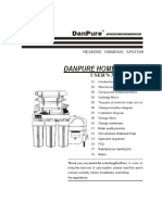 Reverse Osmosis DanPure Manual