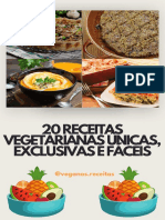 Ebook 20 Receitas Vegetarianas GRÁTIS PDF