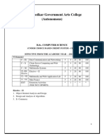 Dr. Ambedkar Government Arts College (Autonomous) : B.Sc. Computer Science