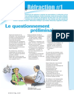 Fiches Pratiques de Refraction PDF