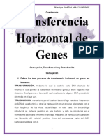 Cuestionario Transferencia Horizontal de Genes J DEF