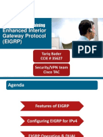 Cisco TAC Entry Training - 11 - Enhanced Interior Gateway Protocol (EIGRP)