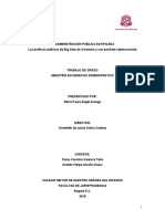 Tesis Ur La Administración Pública Datificada PDF