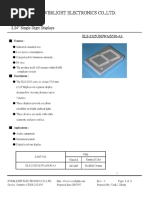 Everlight Electronics Co.,Ltd.: Technical Data Sheet 2.24" Single Digit Displays