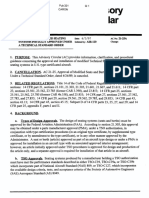 Approval of Modified Seating DSTCX 6/3/97 21-25A Approved Under AIR-120 A Technical Standard Order