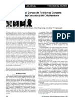 Flexural Behavior of Composite Reinforced Concrete Slurry-Infiltrated Mat Concrete (SIMCON) Members