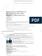 Plan de Negocio Inmobiliario - Un Hito Fundamental Entre El Due Diligence y El Plan de Proyecto - Prosperia