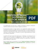 Brochure Gestión de Riesgos SGA-ISO 14001