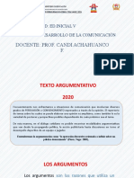 Texto Argumentativo 2020 Inicial