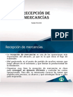 Recepción de Mercancías