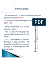 5 - CE 511 - Combined Axial and Bending Stresses - Handout PDF