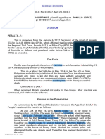 Plaintiff-Appellee vs. vs. Accused-Appellant: Second Division