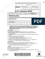 11b IAL M1 January 2020 PDF