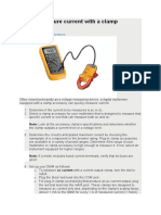 How To Measure Current With A Clamp Accessory