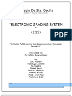 Electronic Grading Sheet