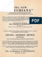 1946 Robinson New Psychiana Lesson 7