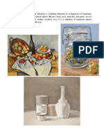 Still Life - (From The Dutch, Stilleven) Is A Painting Featuring An Arrangement of Inanimate