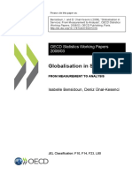 Globalisation in Services: OECD Statistics Working Papers 2008/03