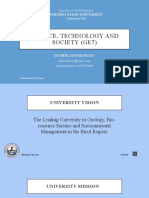 Science, Technology and Society (Ge7) : Partido State University