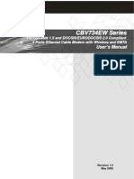 CBV734EW User's Manual