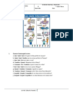 Fiche Sur Les Mots Interrogatifs Feuille Dexercices Fiche Pedagogique Guide Grammat - 105021