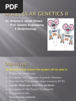 HDTD-B-10 - Molecular Genetics II