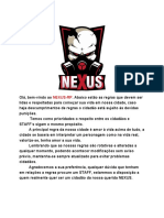 Regras Nexus RP