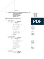 Che Che H. Datingaling OMGT-2102: Answer: Taxable Income Is P700,000