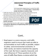 Chapter 5: Fundamental Principles of Traffic Flow: Without Inducing Undesirable Side Effects To Society at Large