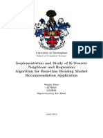 Implementation and Study of K-Nearest Ne