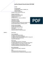 Implementing Cisco Network Security Exam (210-260) : Security Concepts Common Security Principles