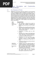 3 Project Description and Construction Methodologies: 3.1 Key Elements of Works