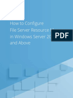 How To Configure File Server Resource Manager in Windows Server 2012 R2 and Above