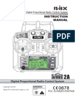 Instruction Manual: Digital Proportional Radio Control System