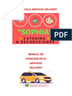 Protocolo Servicio Delivery