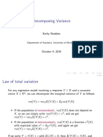 Decomposing Variance: Kerby Shedden