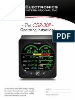 CGR 30p Operating Instructions