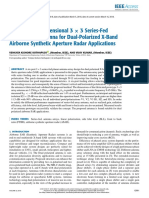 A 6-Port Two-Dimensional 3 × 3 Series-Fed Planar Array Antenna For Dual-Polarized X-Band Airborne Synthetic Aperture Radar Applications