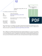 Accepted Manuscript: Spectrochimica Acta Part A: Molecular and Biomo-Lecular Spectros