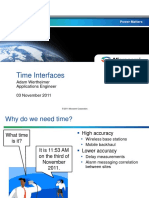 Microsemi Time Interfaces Wertheimer