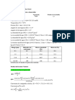 Memorias de Cálculo Identificación de Ejercicio A Desarrollar Estudiante VG (CM/S) Factor L/G (L/m3) Datos Generales