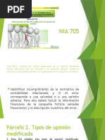 Exposicion Nia 705 Caso 8