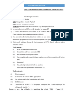 Correction SN Sécurité Des SI PDF