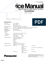 Panasonic Th-42pd50u Chassis Gp8du