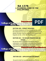 National Plumbing Code of The Philippines