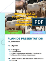 Techniques D Embouche Bovine Et Ovine PDF