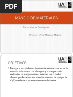 Manejo de Materiales - Ua - Omm.