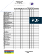 Reading Progress Chart