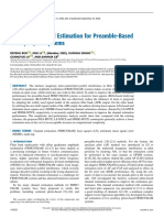 Multi-Tap Channel Estimation For Preamble-Based FBMC/OQAM Systems