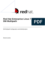 Red Hat Enterprise Linux 7 DM Multipath